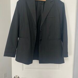 H&M Elegant Black Oversized Women Blazer